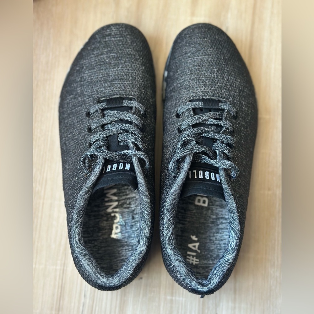 NOBULL Charcoal Women’s Knit Sneakers - Picture 7 of 9